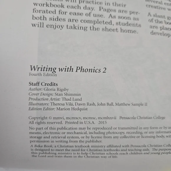 Writing with Phonics 2 Moon and Stars - Picture 3 of 8